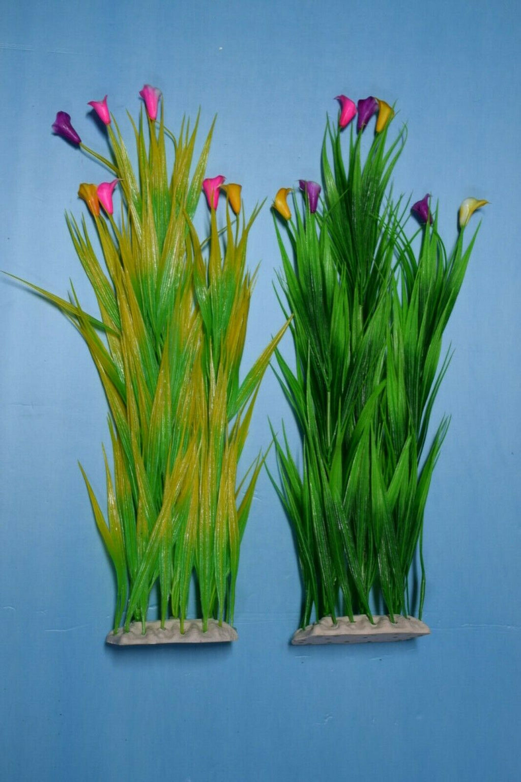 Artificial Aquarium Plant for Fish Tanks, LARGE DECOR 23" aquarium plastic plant