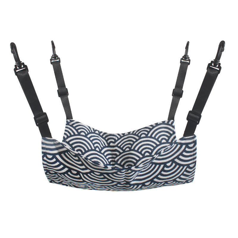 Lamb Fleece Cat Hanging Hammock Bed