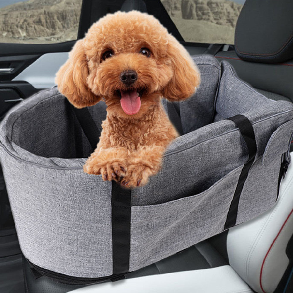 Portable Dog Car Kennel — 4 Colors, All-Season, Soft-Sided