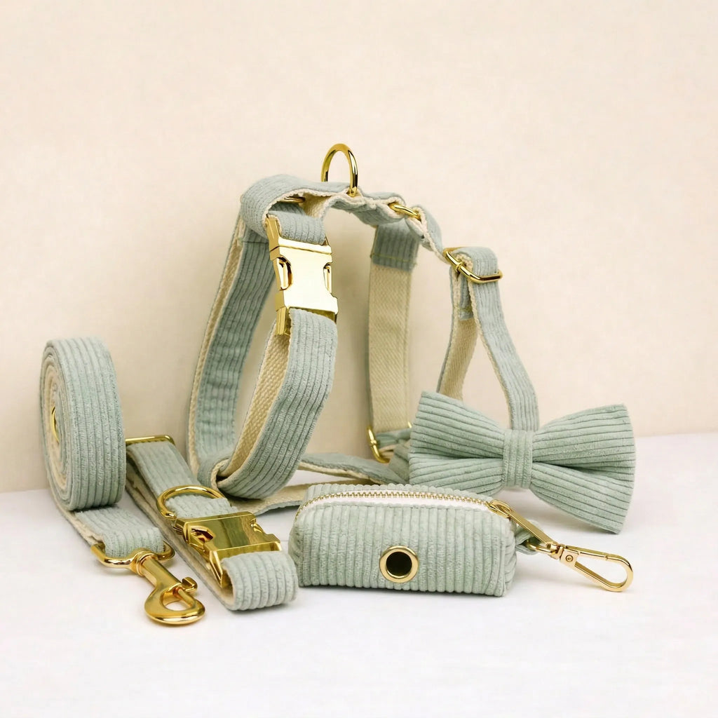 Light Green Corduroy Set