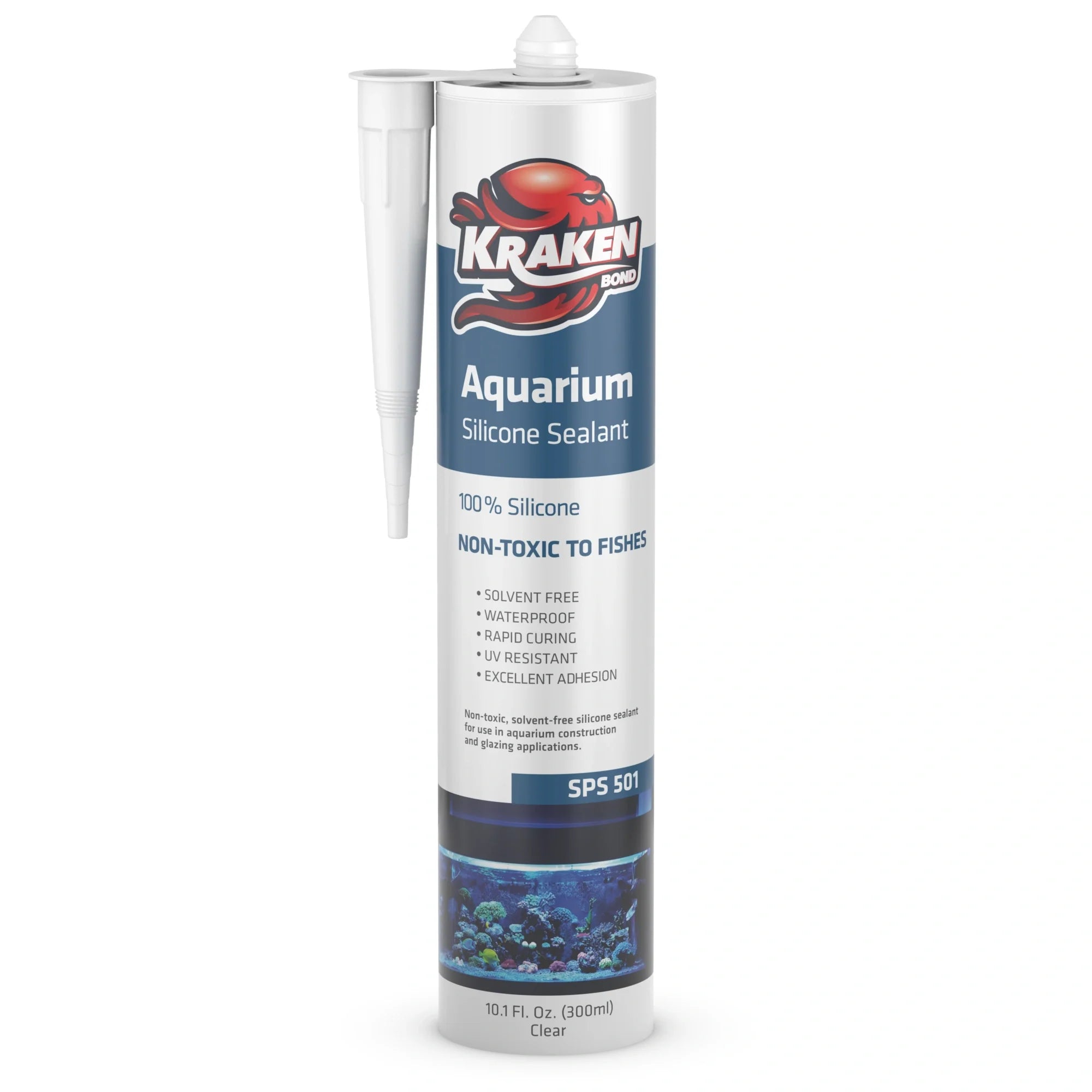 Aquarium 100% Silicone Sealant 10.1 fl oz