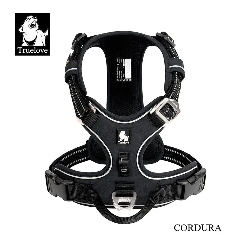 TRUELOVE No Pull Dog Harness Reflective Breathable Adjustable Training Vest