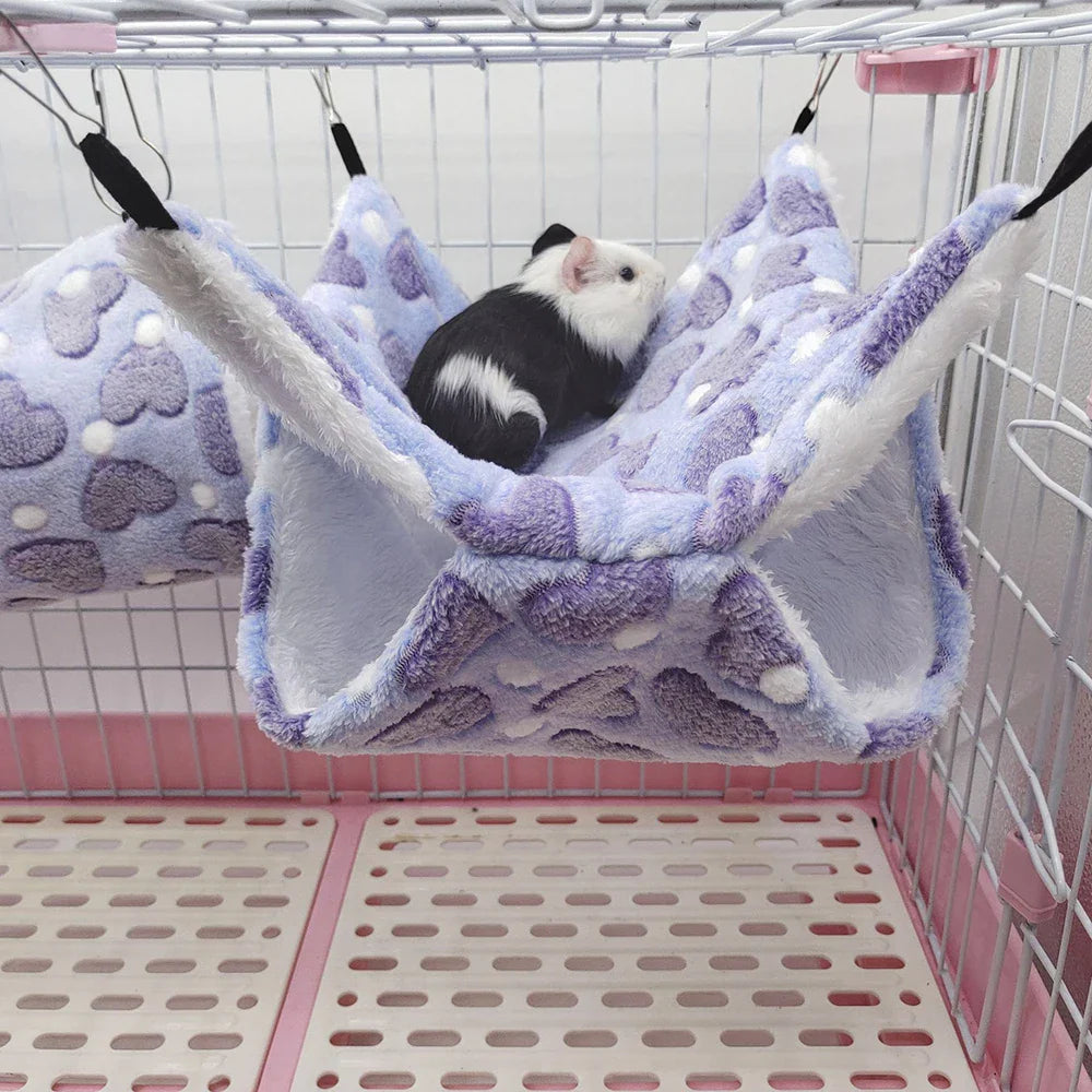 Small Pet Hammock Suspended Sleeping Bag Hamster Hammock