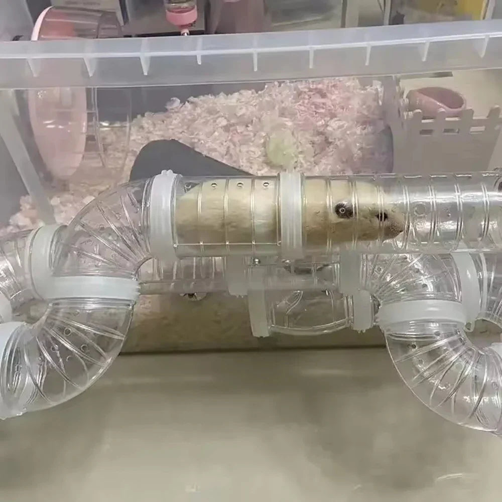 Hamster Cage  DIY Set Pipeline Tunnel Small Pet Supplies Toy