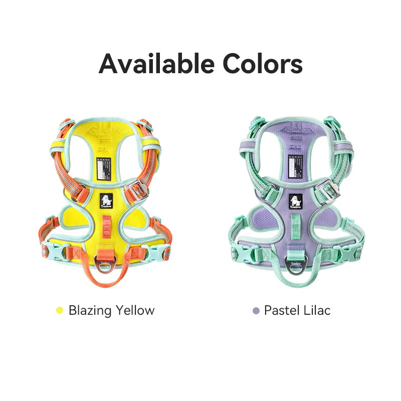 TRUELOVE No Pull Dog Harness Reflective Breathable Adjustable Training Vest