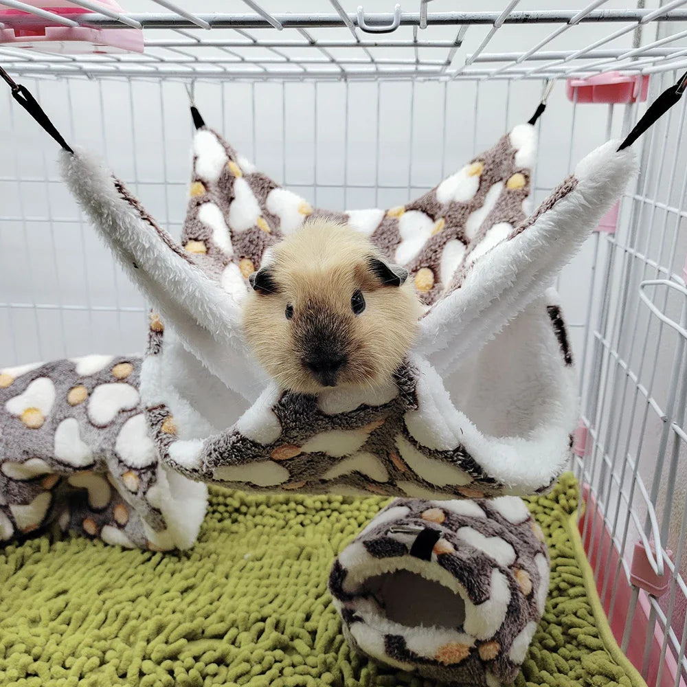 Small Pet Hammock Suspended Sleeping Bag Hamster Hammock