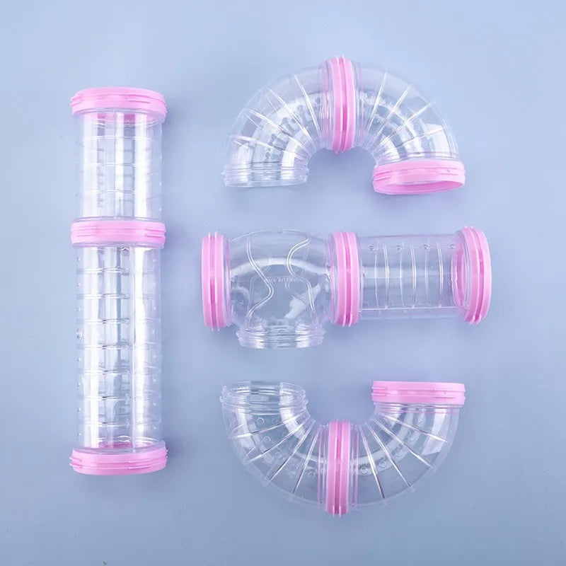 Hamster Cage  DIY Set Pipeline Tunnel Small Pet Supplies Toy