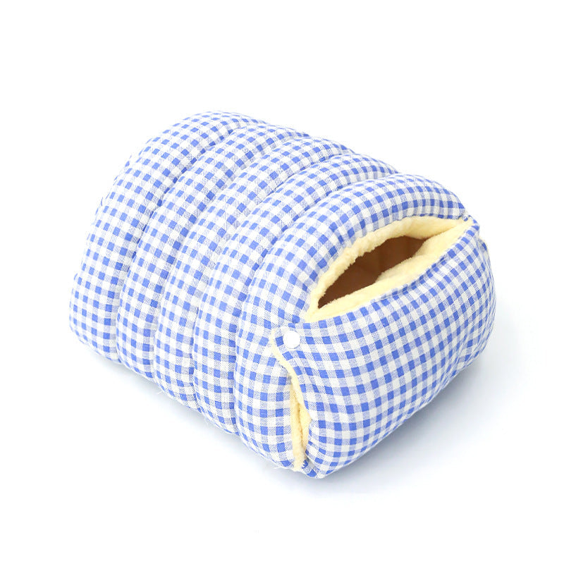 Enclosed Pet Kennel Nest House — 6 Patterns, 2 Sizes, Washable