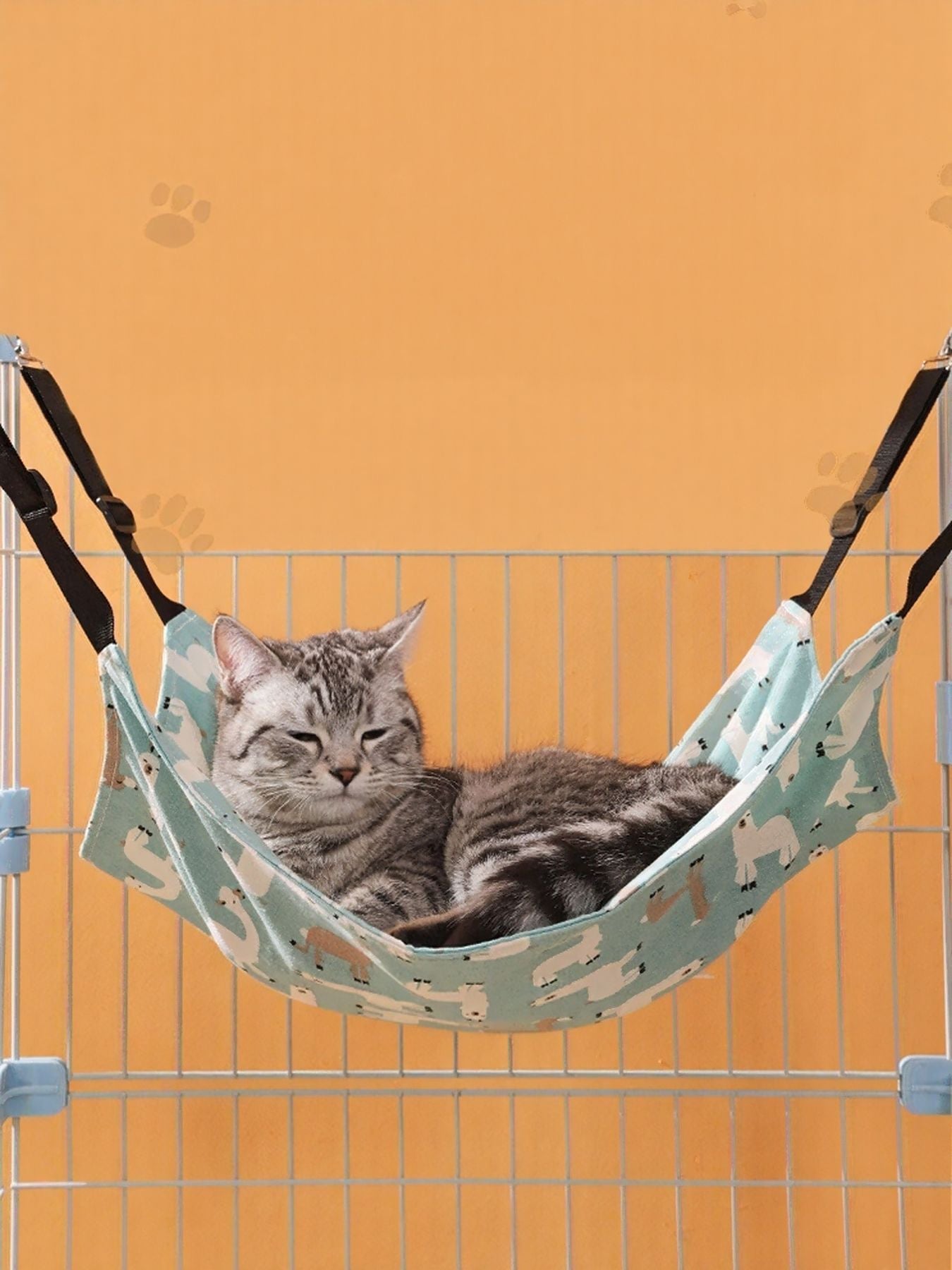 Comfortable Hanging Pet Hammock with Adjustable Straps