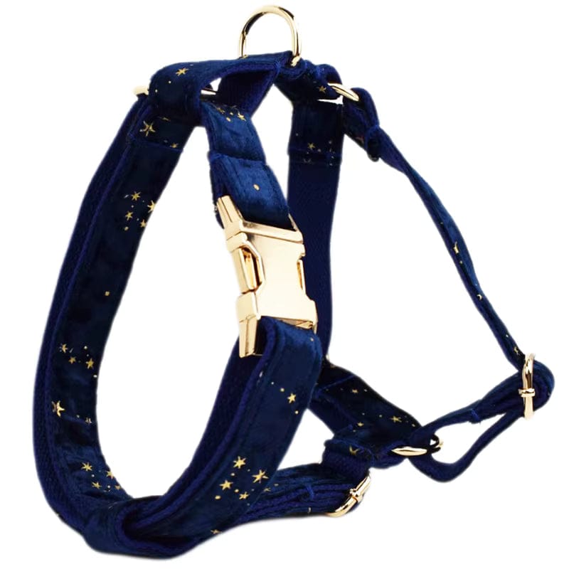 Dark Blue Velvet Set