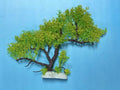 Artificial Aquarium Plant for Fish Tanks, TREE DECOR 16" aquarium plastic plant