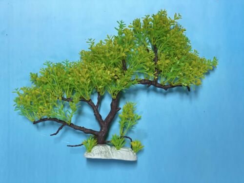 Artificial Aquarium Plant for Fish Tanks, TREE DECOR 16" aquarium plastic plant