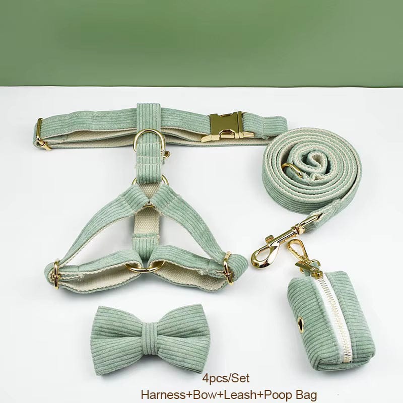 Light Green Corduroy Set