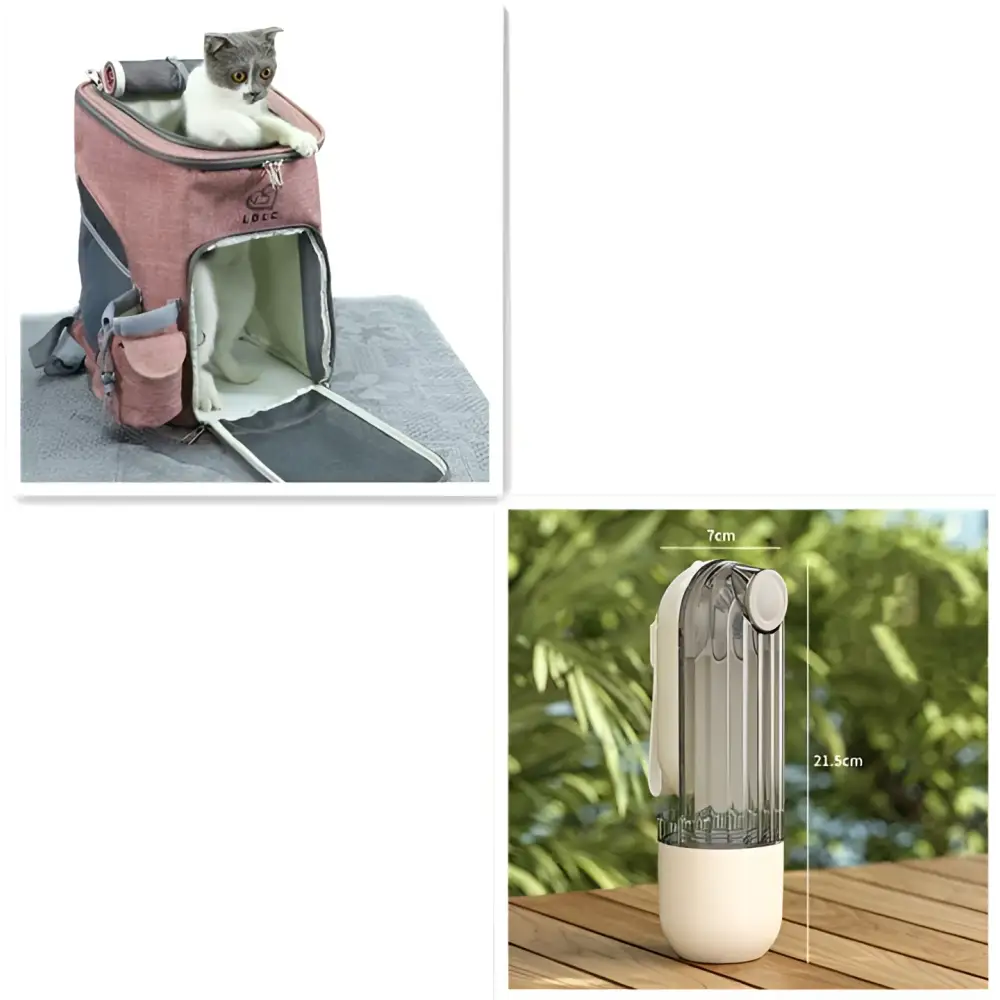 Portable Green Dog Walking Pet Water Cup