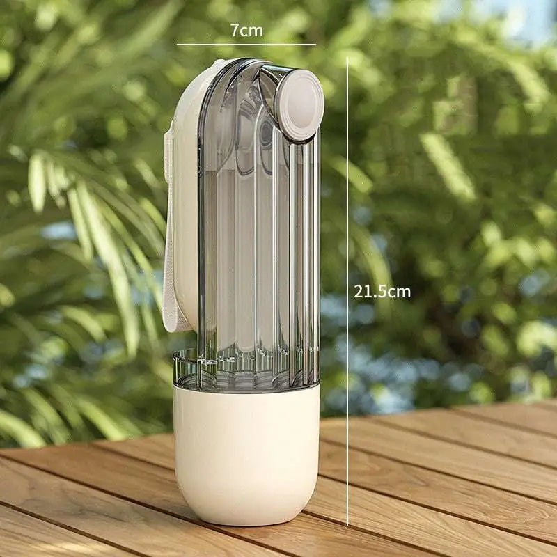 Portable Green Dog Walking Pet Water Cup
