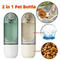 Portable Green Dog Walking Pet Water Cup