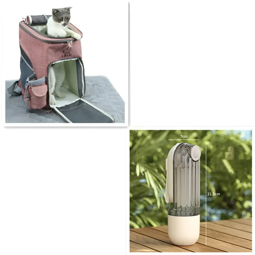 Portable Green Dog Walking Pet Water Cup