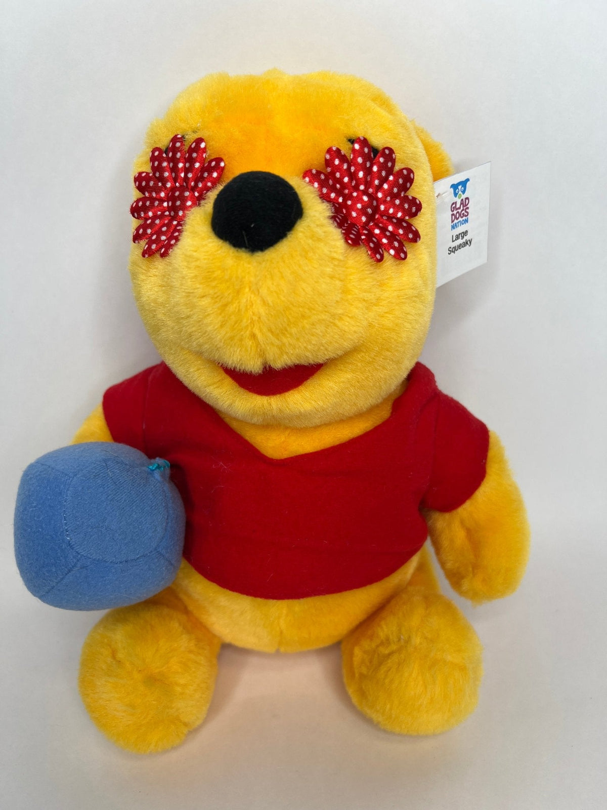 15% OFF! Winnie the Pooh Squeaky & NO Squeak Dog Toys: All Sizes