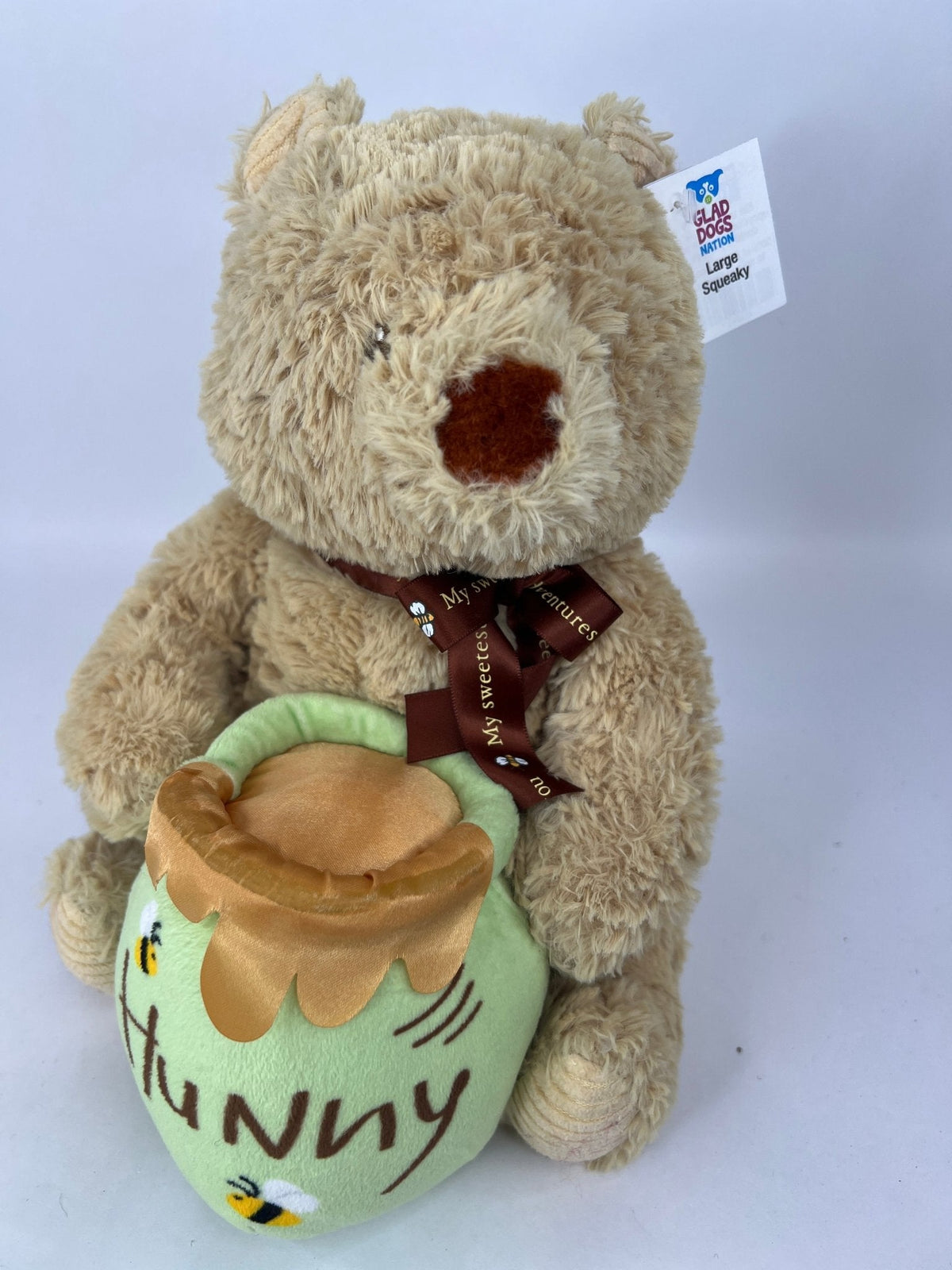 15% OFF! Winnie the Pooh Squeaky & NO Squeak Dog Toys: All Sizes
