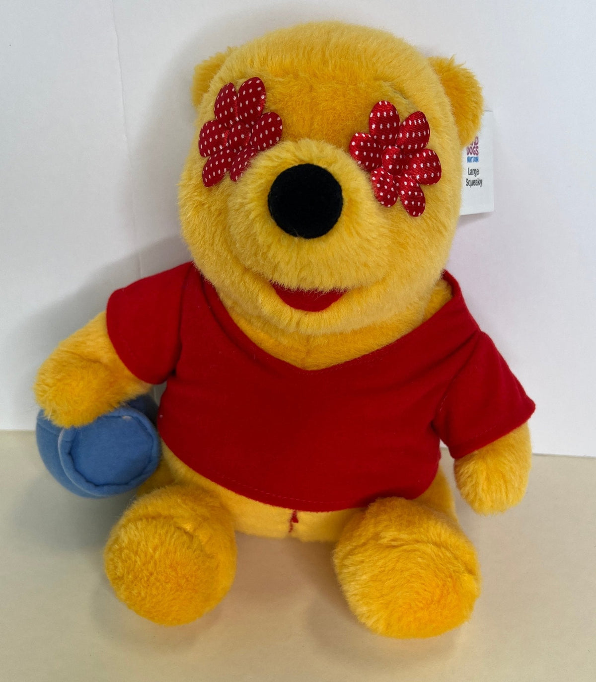 15% OFF! Winnie the Pooh Squeaky & NO Squeak Dog Toys: All Sizes